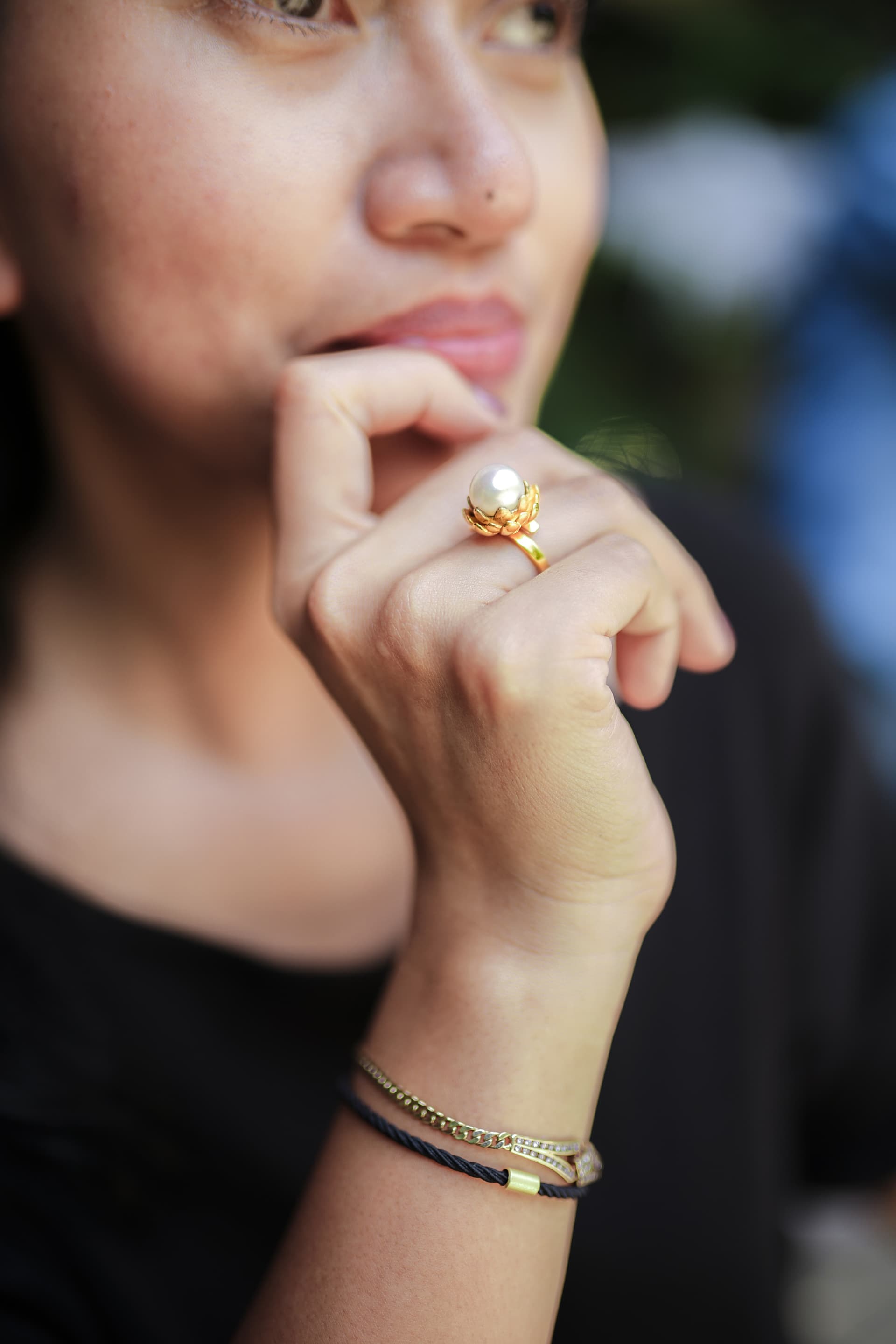 Blooming Lotus Ring Gold 5