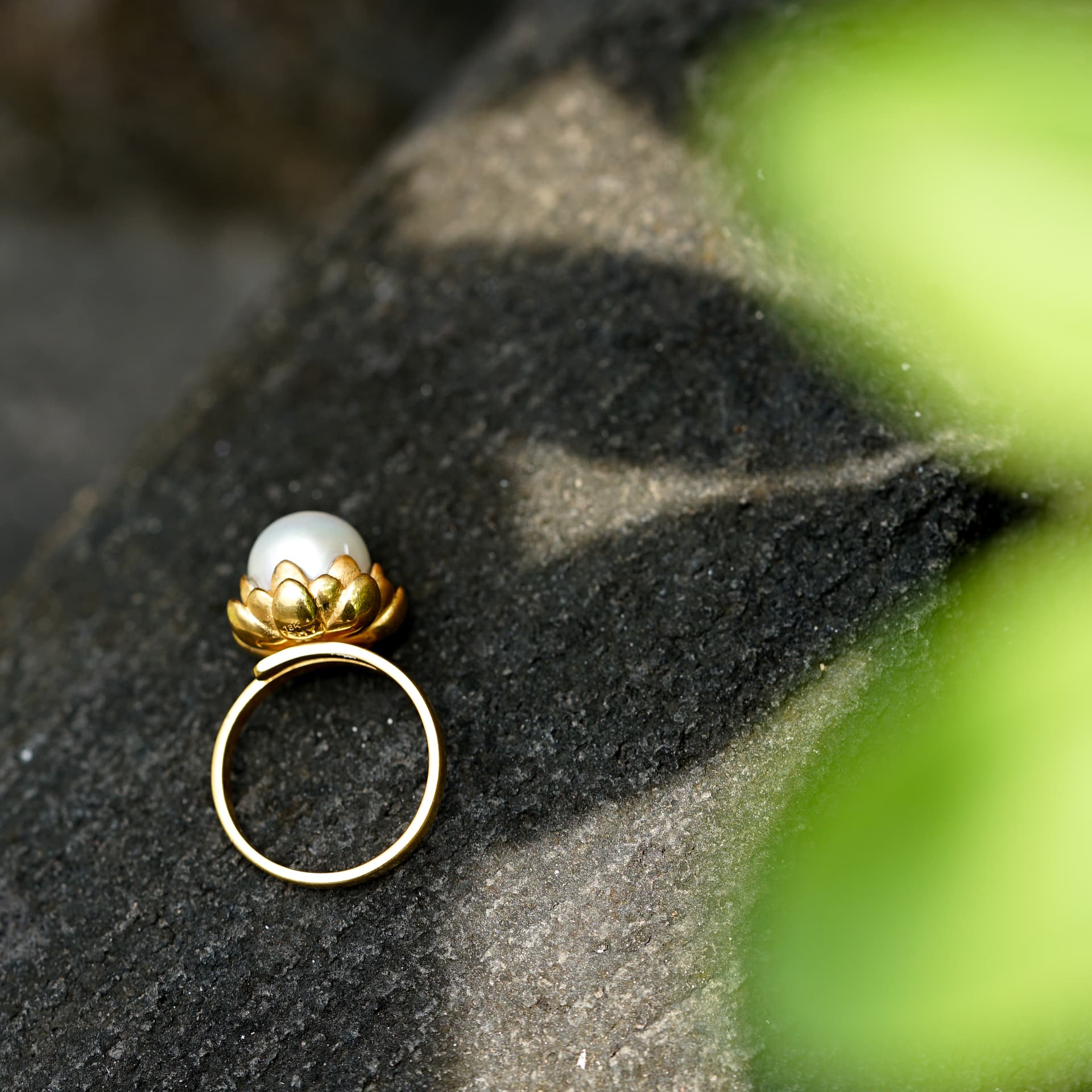 Blooming Lotus Ring Gold
