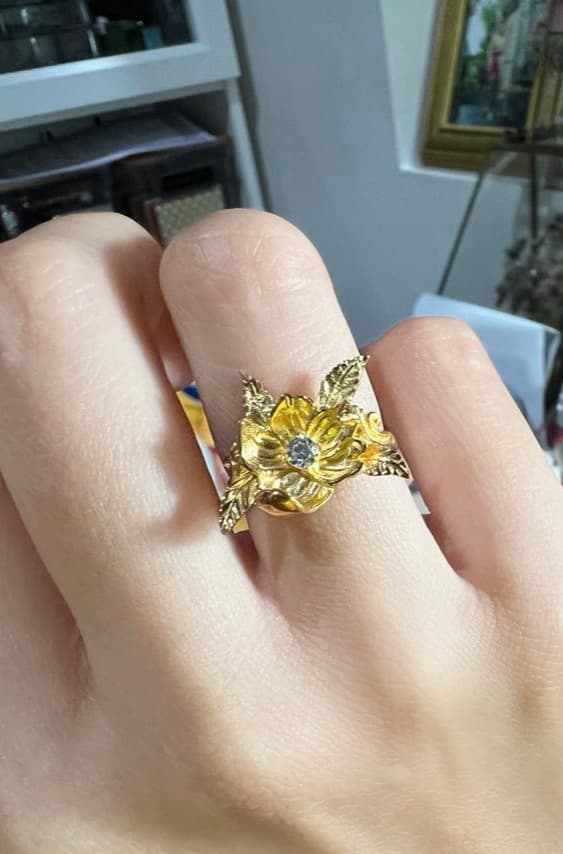 Puspa Ring Gold 2
